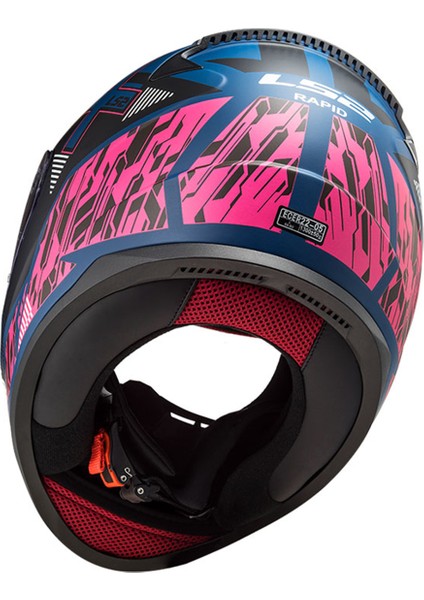 Rapıd Xtreet Mat Mavi - Mor Kask modelleri