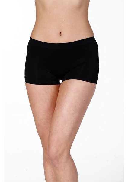 Dikişsiz Seamless Toparlayıcı Etkili Düşük Bel Kadın Boxer10