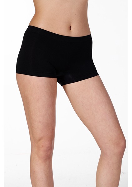 Dikişsiz Seamless Toparlayıcı Etkili Düşük Bel Kadın Boxer10