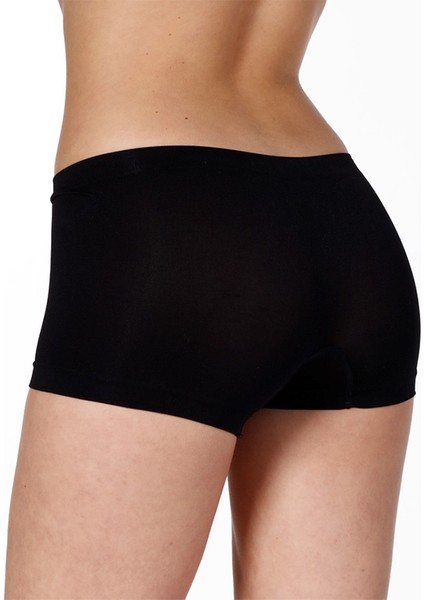 Dikişsiz Seamless Toparlayıcı Etkili Düşük Bel Kadın Boxer10
