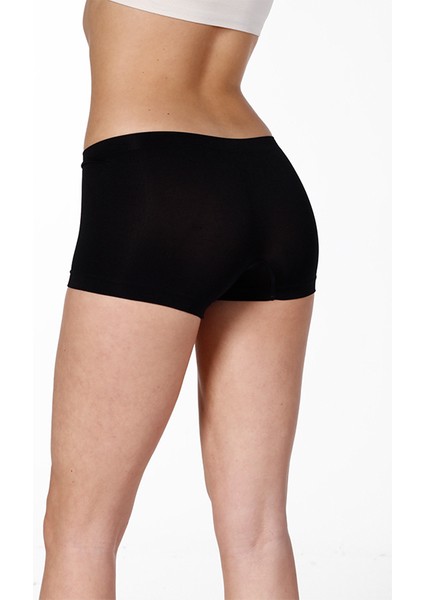 Dikişsiz Seamless Toparlayıcı Etkili Düşük Bel Kadın Boxer10