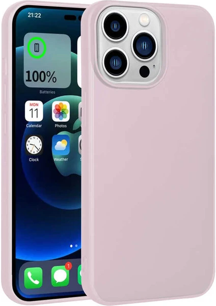 Apple iPhone 14 Pro Kılıf Case, Ultra Koruyucu Ultra Esnek Flexible Full Fit Silikon