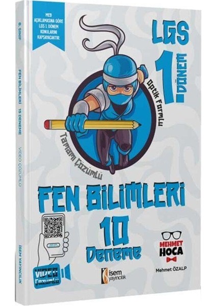 İSEM Yayıncılık 8. Sınıf LGS 1. Dönem Fen Bilimleri 10 Branş Deneme