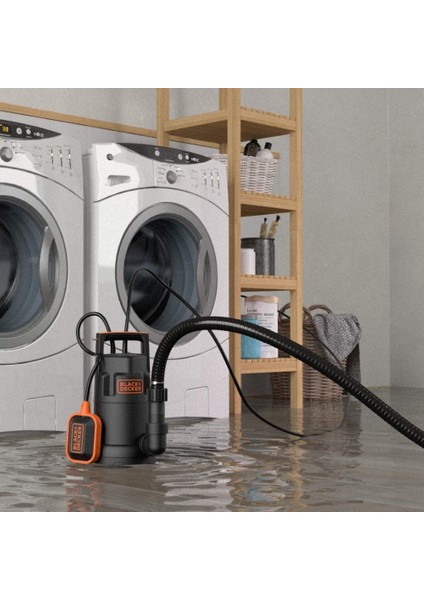 BXUP750PTE Temiz ve Pis Sular Için Dalgıç Pompa (750 W, Maks. Debi 13.000 L/sa, Maks. Basma Yüksekliği 8 M)
