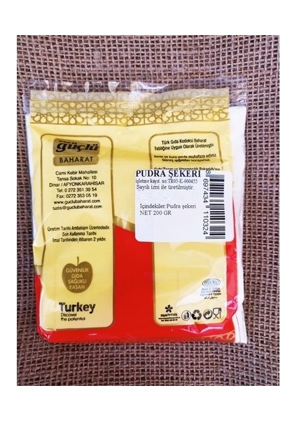 Pudra Şekeri 200 gr