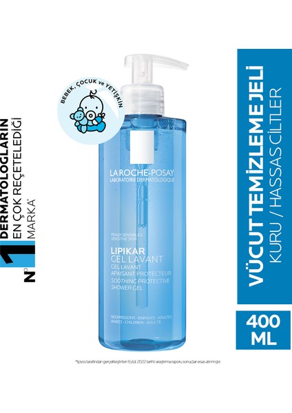 La Roche Posay Lipikar Gel Lavant - Jel Temizleyici 400 ml