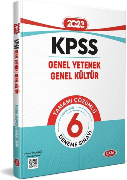 2023 Kpss Genel Yetenek Genel Kültür Tamamı Çözümlü 6 Fasikül Deneme Sınav
