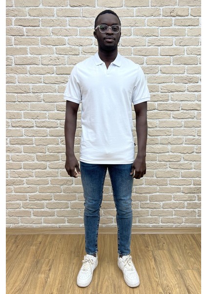 Erkek Basic Polo Yaka T-Shirt 3101