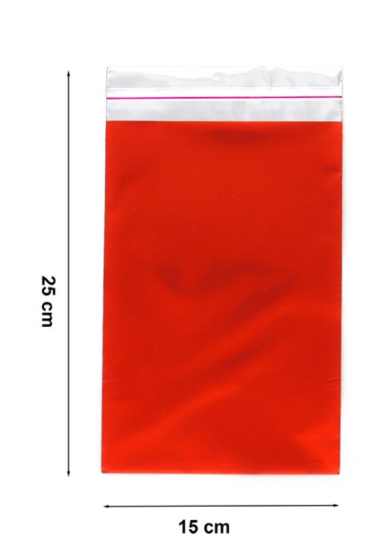 Lüx Metalize Hediye Paketi 10'lu 15 x 25 cm fiyatları