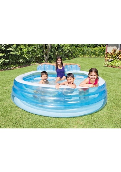 Koltuklu Aile Havuzu 229 x 218 x 79 cm fiyatları