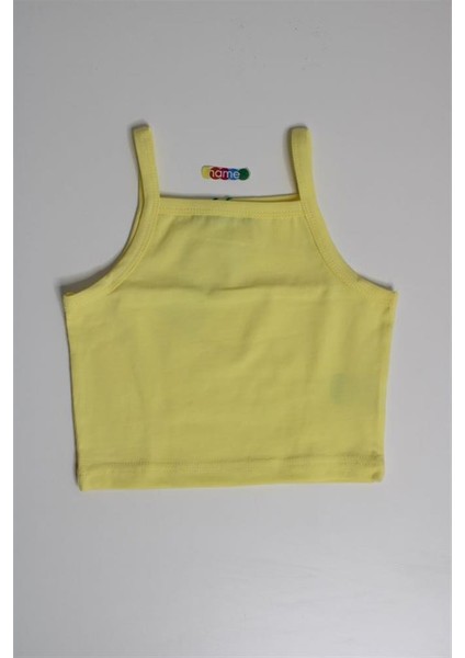 Kız Çocuk 5-14 Yaş Ip Askılı Crop Body