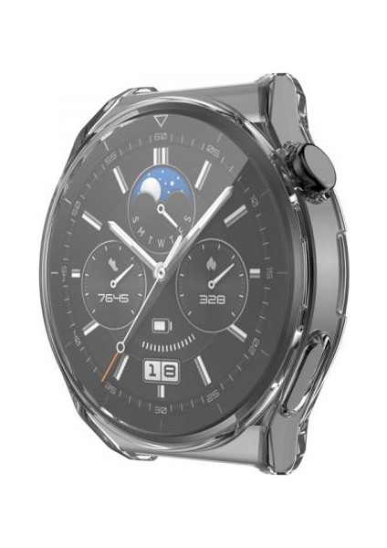 Huawei Watch Gt 3 Pro 43MM Ful Kaplama Koruyucu Kılıf, Soft Silikon Darbe Emici Saat Kılıf modelleri