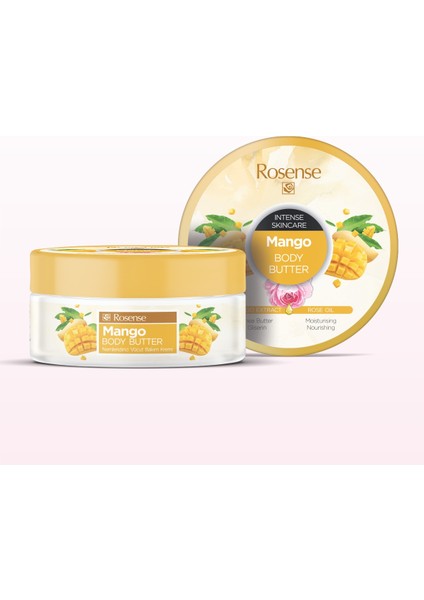 Body Butter Mango & Gül ( Vücut Kremi)