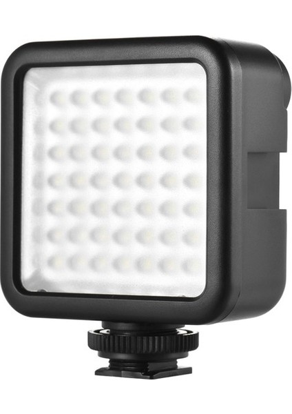 Andoer W49 Mini Kilitleme Kamera LED Panel Işık - Siyah (Yurt Dışından)