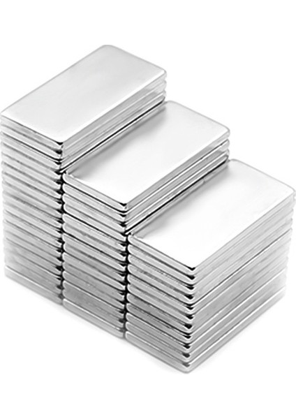 Dikdörtgen Neodyum Mıknatıs 20X10X1 mm (10 Adet) fırsatları