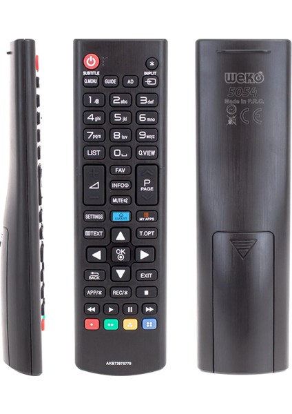 Weko Kl Lg AKB73975779 Smart ve Myapps Tuşlu Lcd-Led Tv Kumanda