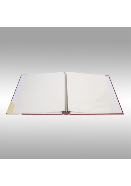 50 Yaprak [100 SAYFA]-31x32 cm Manyetik Yapışkanlı Ciltbezli Fotoğraf Albümü Bordo