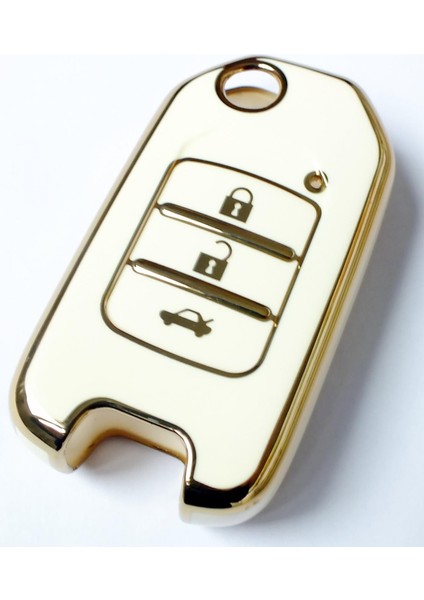 Honda Civic Cr-V Hr-V Nano Silikon Anahtar Kılıfı Kumanda Kılıfı Beyaz fiyatları