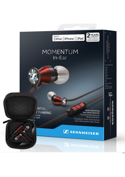 Mikrofon Momentum Kulak Içi 3.5mm Derin Bas Stereo Android Kulaklık (Yurt Dışından)