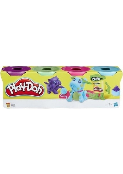 Play-Doh Oyun Hamuru 4'lü 448 gr B5517