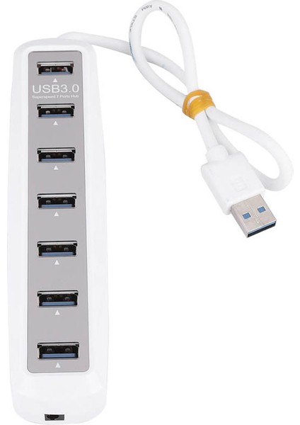 Ersono Karabina Fanları 7 Renk Işıkları ile USB Şarj El Fanları Taşınabilir Küçük Fan C Hava Soğutucu Beyaz (Yurt Dışından)