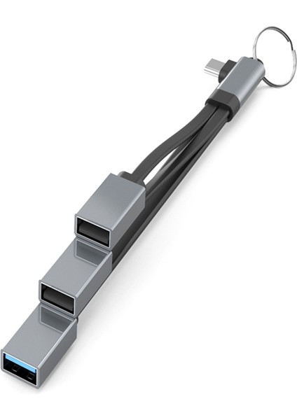 4 Renkli USB Şarj Edilebilir Boyun Bandı Tembel Boyun Asma Tarzı Çift Soğutmalı Mini Fan Taşınabilir Siyah (Yurt Dışından)