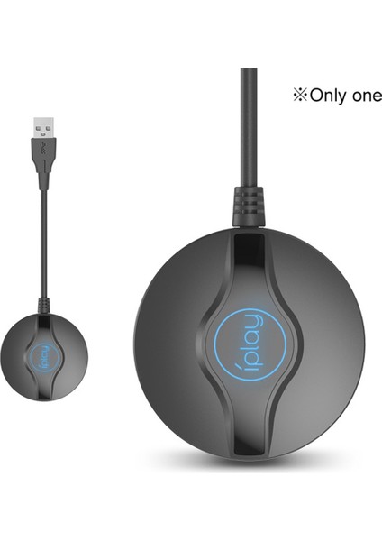 Ocube D401 4W USB Şarjlı Taşınabilir El Tipi Elektrikli Fan, 3 Hız Kontrollü ve LED Işık Tabanlı (Pembe) (Yurt Dışından)