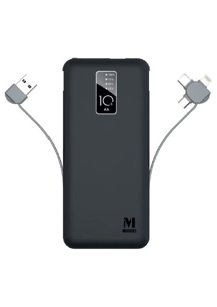 Power Bank Mv-29 Black 10000 Mah