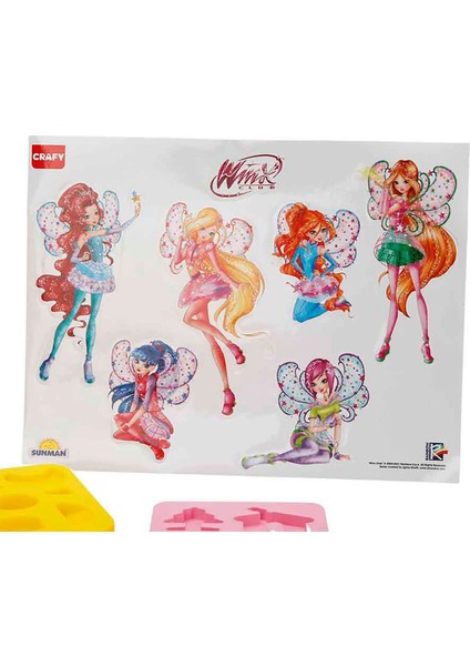 Crafy Winx Çantalı Oyun Hamuru Seti