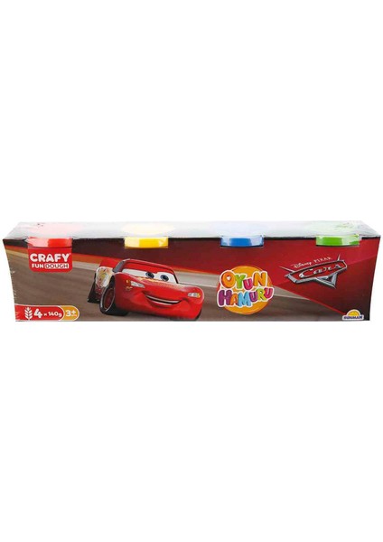 Crafy Cars 4'lü Oyun Hamuru 560 G