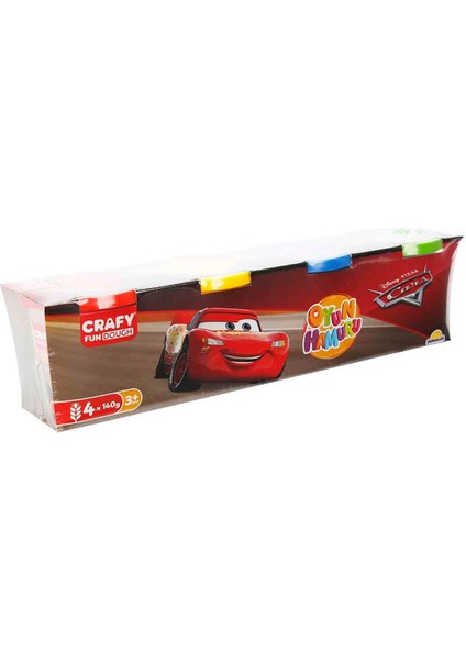 Crafy Cars 4'lü Oyun Hamuru 560 G