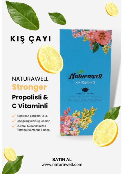 Stronger Propolisli C Vitaminli Şase Bitki Çayı 20'li