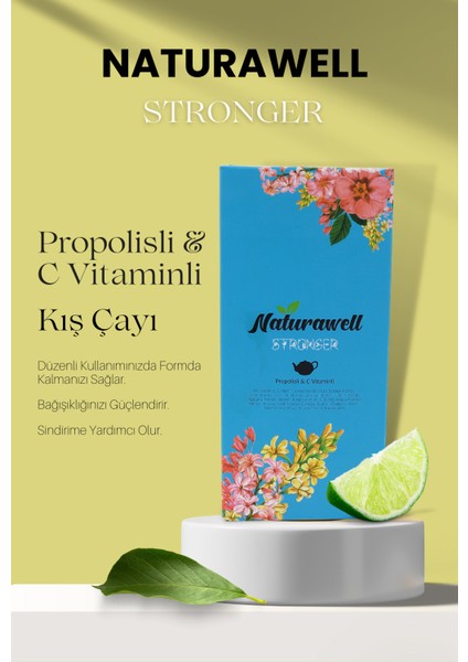 Stronger Propolisli C Vitaminli Şase Bitki Çayı 20'li modelleri