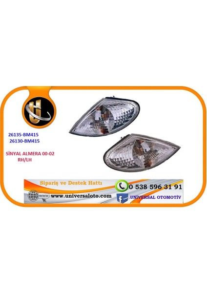 Sinyal Almera 00-02 Rh