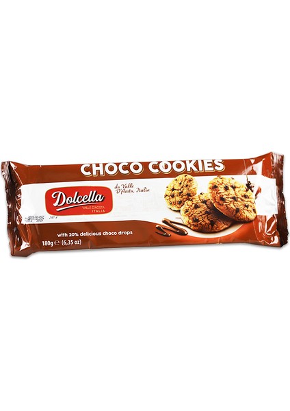 Dolcella Damla Çikolatalı Kurabiye 180 gr