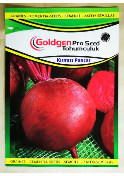 Goldgen Pro Seed Kırmızı Pancar Tohumu