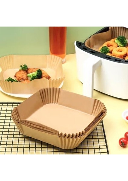 Kare Pişirme Kağıdı 20 cm ( 50 Adet )