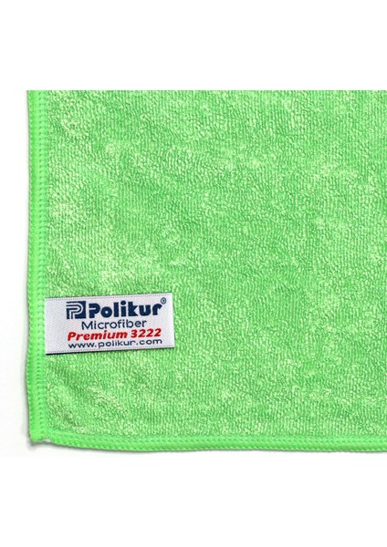 Premium Mikrofiber Genel Temizlik Bezi Yeşil 40X40 cm - 3 Adet fiyatları