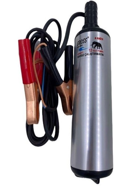 Snc Gross 12V ÇAP40 Küçük Dalgıç Mazot Aktarma Pompası Yerli