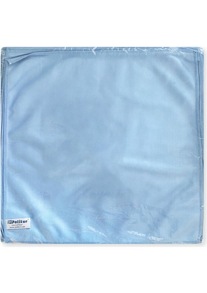 Mikrofiber Cam Bezi Mavi 40X40 cm - 3 Adet