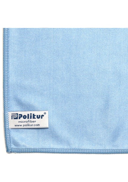 Mikrofiber Cam Bezi Mavi 40X40 cm - 3 Adet