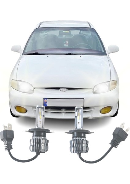 Hyundaı Accent (1995-1999) LED Far Ampulü Photon Zero H4