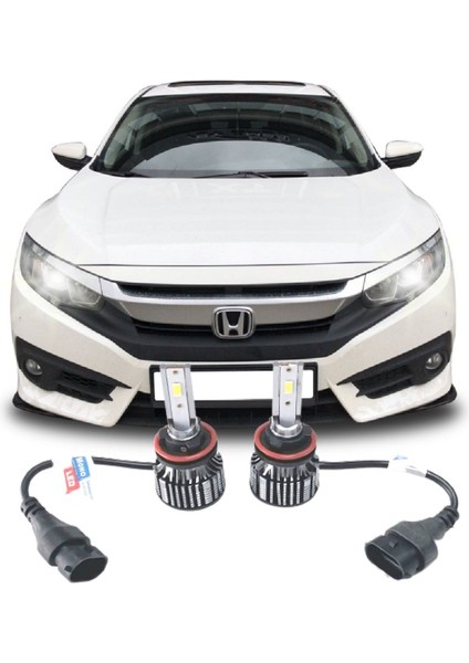 Honda Cıvıc Fc5 LED Kısa Far Ampulü Photon Mono H11