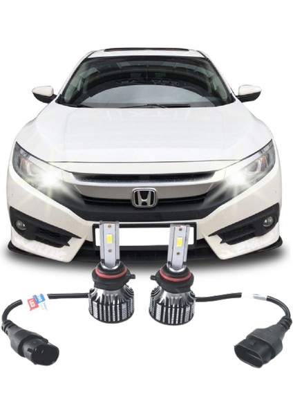 Honda Cıvıc Fc5 LED Uzun Far Ampulü Photon Mono Hb3