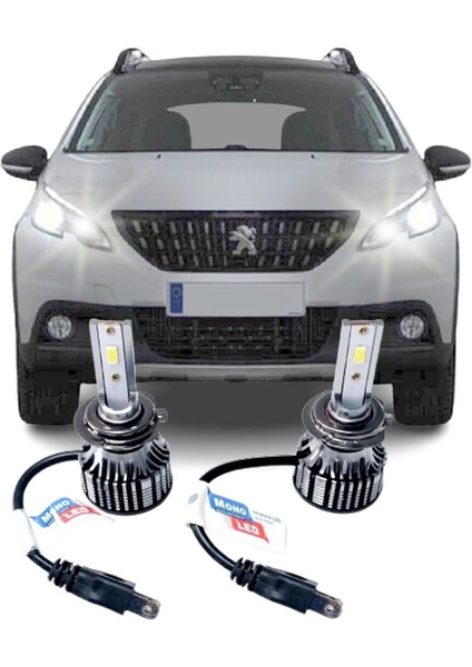 Peugeot 2008 LED Uzun Far Ampulü Photon Mono H7