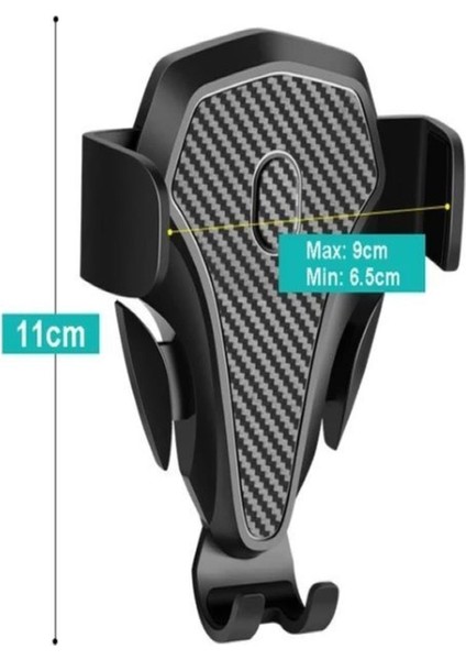 Telefon Tutucu Original-Universal Uzayabilen 360 Derece Oynar Başlıklı Torpido Veya Cama