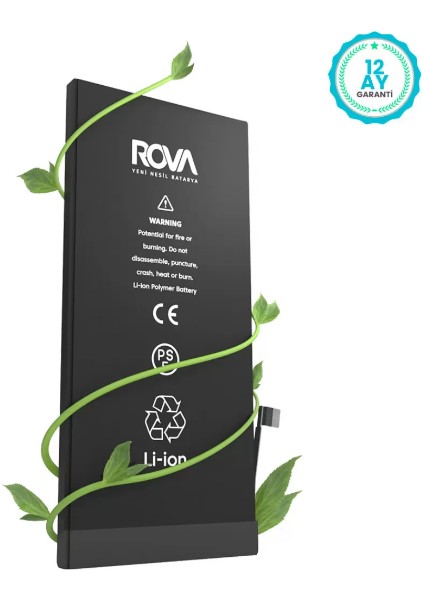 iPhone 12 Batarya 3300 Mah - Yüksek Kapasiteli