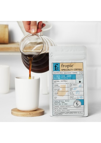 Finca San José Buena Vista - Guatemala - Kavrulmuş Nitelikli Kahve Çekirdeği - 250 g