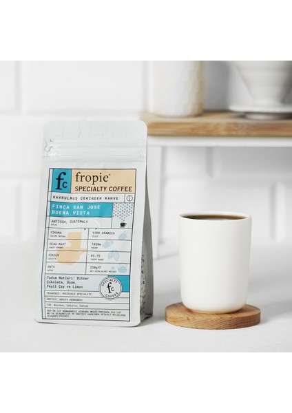 Finca San José Buena Vista - Guatemala - Kavrulmuş Nitelikli Kahve Çekirdeği - 250 g