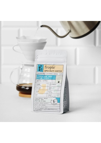 Finca San José Buena Vista - Guatemala - Kavrulmuş Nitelikli Kahve Çekirdeği - 250 g